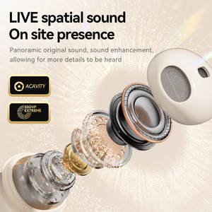 Mới trong tai cho tai nghe bluetooth tuổi thọ pin dài tiếng ồn hủy bỏ tai nghe chức năng chống thấm nước kỹ thuật số hiển thị tai nghe - Product Image 4