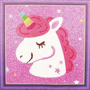 Pittura Diamante 5D Fai-da-Te con Immagini di Unicorni Cartoon e Strass Luminosi a Forma Speciale - Product Image 4