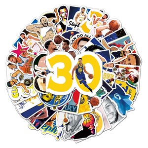 50 autocollants en PVC <span class=keywords><strong>de</strong></span> haute qualité, vente directe d'usine, populaires et inspirants, représentant la superstar du <span class=keywords><strong>basketball</strong></span> <span class=keywords><strong>NBA</strong></span>, le joueur Stephen Curry. - Product Image 5