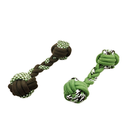 Jouet à mâcher durable en corde pour chiens, fait main, pour usage extérieur et intérieur, taille L, jouet en corde nouée