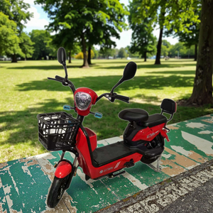 Bicicleta (E-Bike) con Batería de Plomo-Ácido de 48V, Motor sin Escobillas, Cuadro de Acero, Bicicleta Eléctrica Urbana para Adultos, 3 Velocidades, Pantalla LED Electrónica - Product Image 4