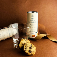 Boîte de conserve cylindrique pour vin rouge avec couvercle métallique, tubes en carton, emballages, conteneurs composites