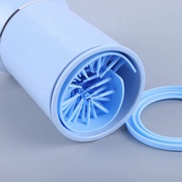 Lave-pattes électrique automatique pour chiens et chats, nettoyeur de pattes USB portable pour chiens de petite à moyenne taille