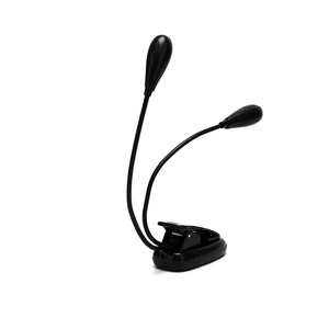 Lampe de lecture LED mini à clipser <span class=keywords><strong>pour</strong></span> pupitre de musique, alimentée par USB/piles AAA, flexible <span class=keywords><strong>pour</strong></span> l'étude et la lecture en chambre - Product Image 4