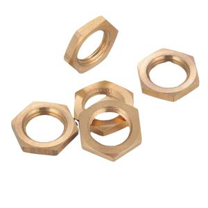 एम 8 एम 10 एम 12 एम 14 एम 16 एम 18 एम 20 एम 20 एम 22 पीतल के ठीक धागे पतली प्रकाश नट मानक कॉपर हेक्सागोनल फ्लैट स्क्रू कैप - Product Image 1