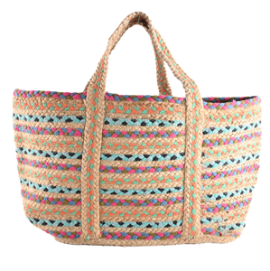 Sac fourre-tout en jute naturel avec logo personnalisé - Sac d'épicerie réutilisable écologique de taille moyenne - Sac de plage et de courses pour le vin - Commandes en gros - Product Image 1