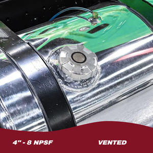 Bouchon de carburant diesel en aluminium non verrouillable 4 " - 8 NPSF Couvercle de réservoir de carburant Pièces de rechange - Product Image 4