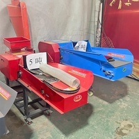 Hacheuse à fourrage avec alimentateur automatique, machine agricole et fourragère pour couper le foin, utilisation à la ferme, ensilage, nourriture pour vaches, herbe, foin
