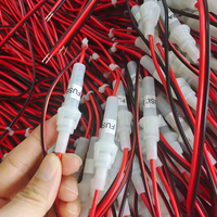 Faisceau de Câbles d'Alimentation pour Radio CB, Fusible 2A, Fil AWG 22, Borne Femelle Ronde 2,35 mm, Connecteur 3 Broches