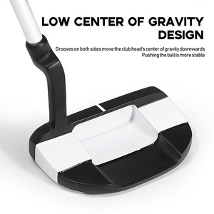 ไม้พัตเตอร์กอล์ฟแบบฝึกซ้อมสำหรับผู้ชายและผู้หญิง ยี่ห้อ Passen หัวทำจากโลหะผสมสังกะสี ด้ามทำจากเหล็กกล้าไร้สนิม สำหรับการฝึกซ้อม - Product Image 2