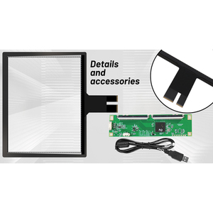 Nhà Máy bán hàng trực tiếp 19.5-inch Độ chính xác cao đa điểm điện dung màn hình cảm ứng cổng USB plug-and-play pcap - Product Image 3