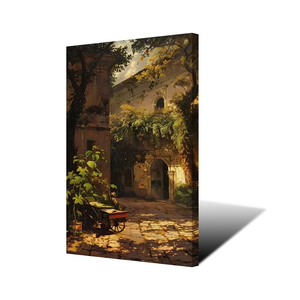 Serene Nook Among Vines Picture Wall Art Canvas Printing Impresión de Alta Definición en lienzo Pintura para decoración del hogar - Product Image 4