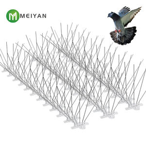 Fabriek Groothandel Duif Spikes 5 Pin Plastic Basis Staal Anti Vogel Spike - Product Image 1