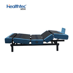 Cadre de <span class=keywords><strong>lit</strong></span> simple ou double réglable en gros <span class=keywords><strong>Lit</strong></span> pliant électrique à chargement USB avec matelas - Product Image 2