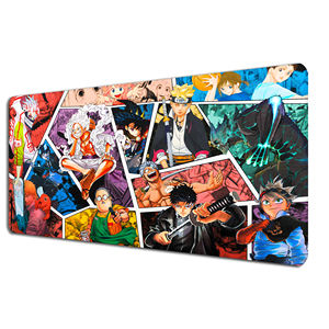 <span class=keywords><strong>Tapis</strong></span> de bureau collage d'anime - Personnages de <span class=keywords><strong>manga</strong></span> populaires One Kaisen Grand <span class=keywords><strong>tapis</strong></span> de <span class=keywords><strong>souris</strong></span> étendu 80x30cm Pièce Hunter - Product Image 1