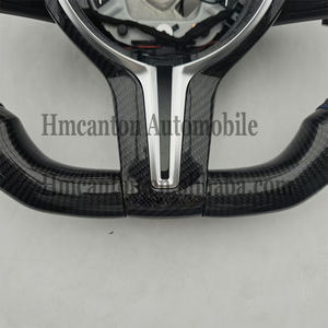Volant de direction en cuir et fibre de carbone avec LED pour BMW Série 3, Série 5, F10, F20, F30, F90, F01, F02 - Produits populaires - Product Image 6