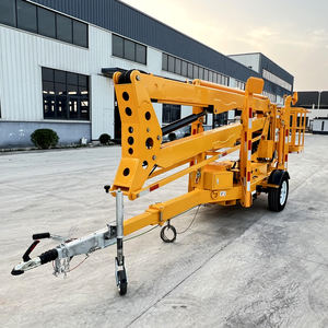 מחיר מפעל 10-20 מטר מעלית זרוע טלסקופית נגררת, פלטפורמת הרמה מפרקית, מנוף זרוע טלסקופי לחקלאות - Product Image 2