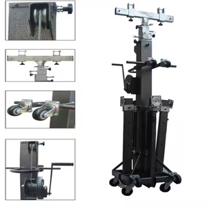 Telescoping truss tower Crank <b>stand</b> for events Stage lift tower <b>Speaker</b> light truss Event equipment tower - Product Image 6