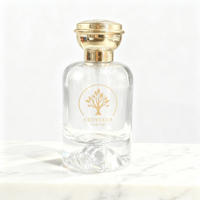 Flacons de parfum en verre vides personnalisables, écologiques et recyclables, 30ml, 50ml, 100ml, en gros, avec boîte sérigraphiée