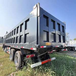 รถดัมพ์มือสอง Sinotruk HOWO 371 แรงม้า 8x4 สำหรับงานหนัก 12 ล้อ เครื่องยนต์ดีเซลยูโร 2 รถบรรทุกเทท้ายสำหรับงานหนัก ลดราคาพิเศษ - Product Image 6