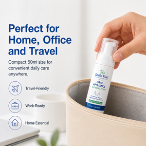 Espuma Limpiadora de Retenedores Personalizada de Smile Find Factory Supplier, Efecto Fuerte para Eliminar Manchas, Limpiador de Alineadores <span class=keywords><strong>Invisalign</strong></span>, Mousse - Product Image 5