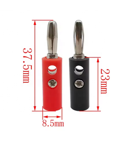 10คู่4มิลลิเมตรปลั๊ก<span class=keywords><strong>กล้วย</strong></span>ตัวผู้ตัวเมียปลั๊กตัวเชื่อมต่อขั้วต่อขั้วต่อขั้วต่อขั้วต่อขั้วขั้วต่อลำโพงอะแดปเตอร์สีดำสี<span class=keywords><strong>แดง</strong></span> - Product Image 5