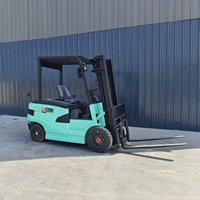 Chariot élévateur électrique compact et portable, chariot élévateur à palettes à économie d'énergie pour la logistique en intérieur