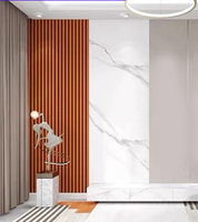 Panneau mural WPC Y-board pour intérieur avec revêtement extérieur imperméable pour la décoration