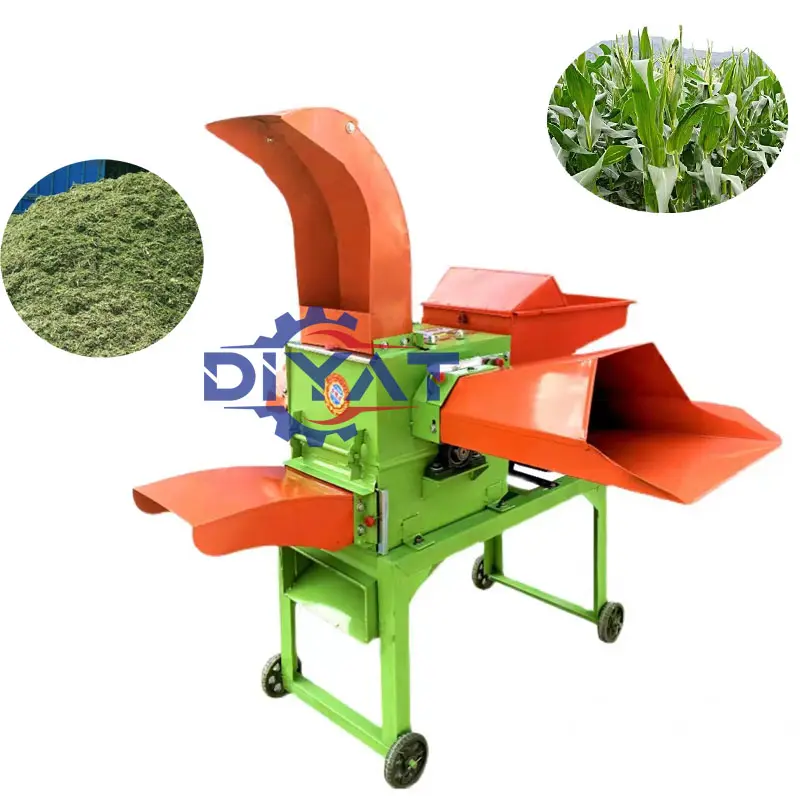 grass cutting machine household breeding cattle and sheep/dry and wet dual-purpose grass kneading machine