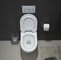 WC monobloc mural en céramique moderne de haute qualité avec réservoir d'eau dissimulé