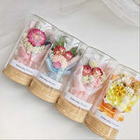 Roses naturelles préservées dans un dôme en verre, roses éternelles, cadeau pour la fête des mères, la Saint-Valentin