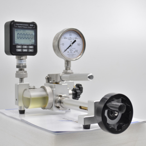 Manometro di Precisione Manuale, <span class=keywords><strong>Tester</strong></span> di Compressione e Tensione per Applicazioni Industriali e di Laboratorio - Product Image 1