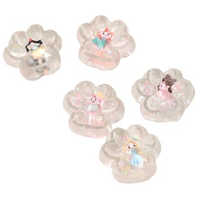 Jouet en peluche musical anti-stress en forme de patte de chat, en TPR super doux, boîte mystère mignonne - Product Image 4