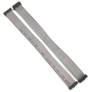 <span class=keywords><strong>IDC</strong></span>-Stecker mit 2,54mm Abstand 10cm Länge Kupfer kern 12V graues Flach kabel PVC-Isolierung 14-polige Baugruppe Kabelbaum - Product Image 1