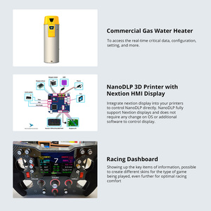 NEXTION NX4832T035 - 3.5" HMI หน้าจอแสดงผลแบบสัมผัส RTP แบบต้านทาน UASRT TFT LCD โมดูลเข้ากันได้กับอาร์ดูโน่ L120 - Product Image 6