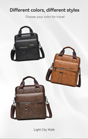 WEIXIER Nouveau Sac Bandoulière Homme en Cuir PU avec Poignée et Poches Avant – Vente en Gros, Personnalisable