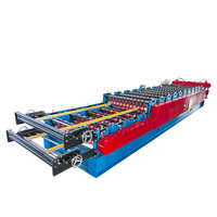 Ligne de formage à rouleaux à double couche pour tôles de toiture en acier métallique