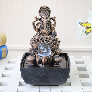 Estatua <span class=keywords><strong>de</strong></span> <span class=keywords><strong>Buda</strong></span> <span class=keywords><strong>de</strong></span> poliresina hecha a mano, precio barato, fuente Shiva - Product Image 2