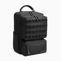 Mochila Deportiva Moderna HYROX de LAMGOYI con Logotipo Personalizado, 25L, Táctica, Impermeable, MOLLE, Transpirable, Funcional, para Fitness y Carreras