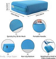 Siège de bain lesté pour spa, fonction submersible, pour enfants et adultes, sûr pour le bain à domicile, à l'hôtel, au spa, en vrac, en fibre découpée