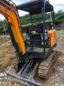 Mini-excavatrice d'occasion de 3 tonnes avec moteur Yanmar, chenilles hydrauliques et pompe hydraulique Kawasaki - Product Image 3