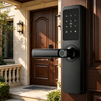 Serrure de porte intelligente à empreinte digitale, compatible avec le corps de serrure à languette unique, pour la maison, directement de l'usine