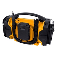 WORKSITE 110V/230V AC & DC Dual Power 12V/20V baterai Inflator tanpa kabel 160PSI pompa udara kompresor Inflator ban