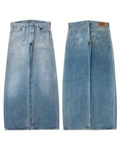Jeans en denim délavé de qualité supérieure 100% coton, coupe ample, streetwear pour hommes, effet délavé, jeans pour hommes - Product Image 3