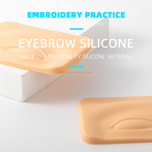 Nueva piel de silicona para cejas Eyeline 3D <span class=keywords><strong>Microblading</strong></span> maquillaje permanente tatuaje práctica pieles para tatuadores y principiantes - Product Image 2