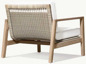 Ensemble de meubles de jardin pour repas en plein air, 6 places, table en teck, chaises longues - Product Image 3