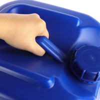 Seaux et barils de tambours empilables carrés en plastique de qualité alimentaire 5L 10L 20L 25L pour l'industrie chimique
