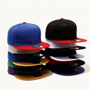 Gorras Snapback de Dos Tonos Personalizadas OEM con Visera Plana para Eventos al Aire Libre - Product Image 3