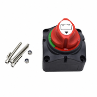 Interrupteur de déconnexion de batterie 12V 24V 48V rotatif robuste, coupe-circuit principal 300A avec marche/arrêt pour bateau, camping-car, camion, marine