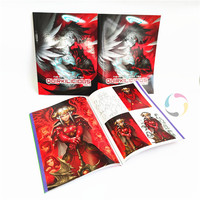 Cetak Buku Komik Tarot Panduan Kustom untuk Dewasa, Manga Vintage, Web, Murah, Sesuai Permintaan